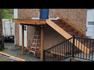 Wrapping Deck Fascia in Cedar for a Clean Finish! 🌲🛠️