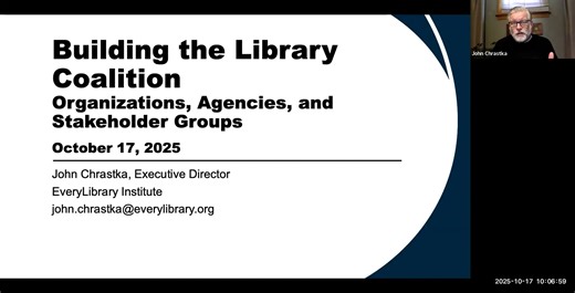 Building the Library Coalition: Organizations, Agencies, and Stakeholder Groups
