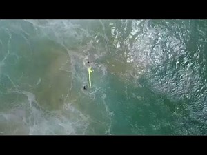 First drone rescue at sea