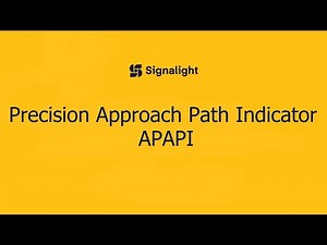 Precision Approach Path Indicator – APAPI simulation