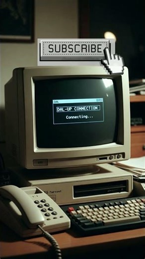 Dial Up Internet Connection – Sound Effect #shortvideo