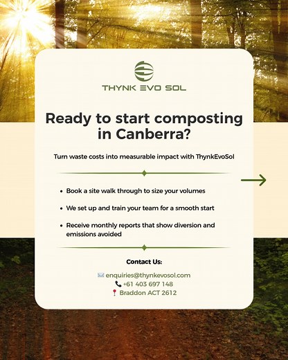 Ready to start composting in Canberra? Turn waste costs into...