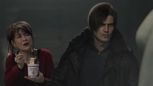 Resident Evil Requiem's Umbrella Corp Escalates Fake Lawsuit Against the Real-Life Nissin Noodles — Complete With Over-the-Top Ad Campaign