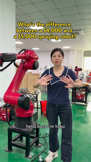 1.6K views | Six-axis robot arm span 1.5 meters load 6kg #spraying robot#stamping robot#welding robot#loading and unloading robot#transportation palletizing robot | Yoko Robot | Facebook