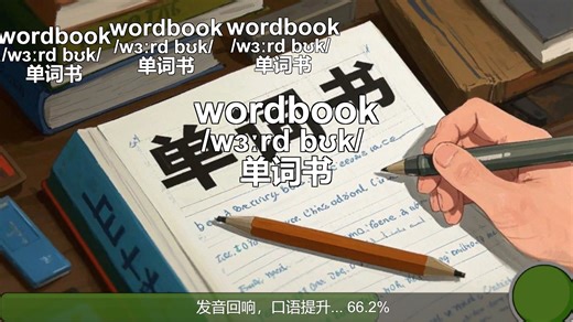 重复记单词 word book 单词书