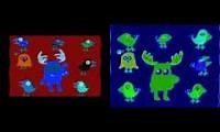 Mix of 2 videos from youtube : A mentally defective moose sing the blues in G Major (Noggin vs. Nick Jr. Edition)