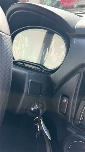 Switching speedometer display modes on Aixam eMinAuto