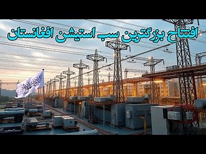 افتتاح سب استیشن بتخاک و انتقال لین ۲۲۰ کیلوولت ارغندی به بتخاک Afghanistan's largest substation