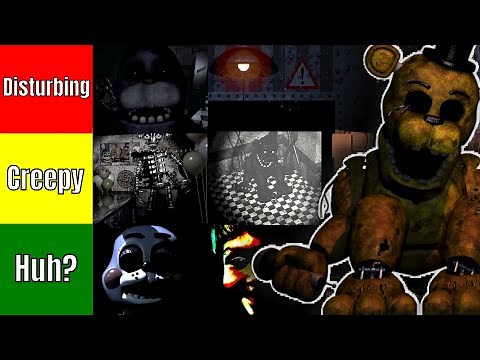 Ranking Every FNAF Easter Egg By How Scary They Are