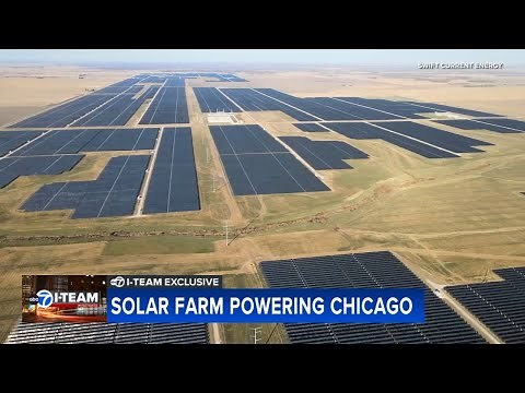 ABC7 I-Team gets exclusive 1st look at massive Illinois solar farm powering Chicago