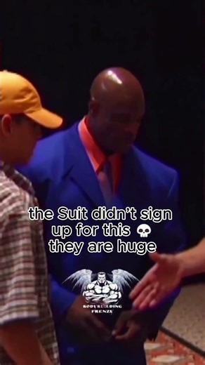 You’ve seen them huge on stage… but in a suit? Yeah, that suit didn’t sign up for this 😭 #edit