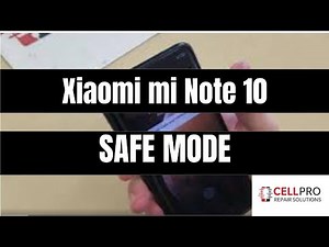 xiaomi mi note 10 turn on safe mode