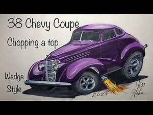 Chopping a 38 Chevy Coupe, Wedge Style