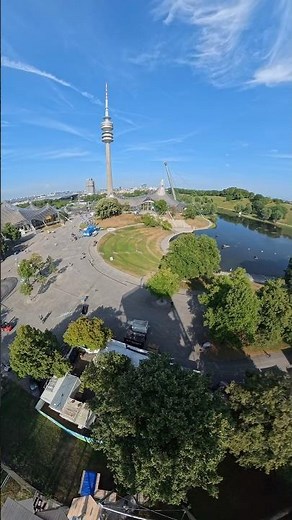 Incredible! Observation deck & high ropes course in the Olympic Park in Munich