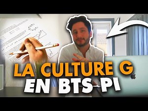 Culture Générale en BTS PI : la méthodologie complète
