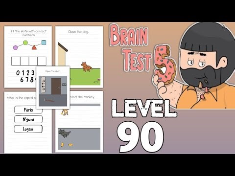Brain Test 5 Level 90 Walkthrough Solution