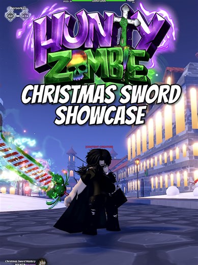 Christmas Sword Showcase