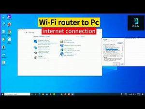 Connect computer to router with ethernet cable