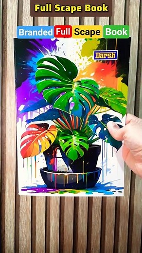 Darsh Single Line Full Scape Notebook For Students 💫 Full Length A4 Size Book