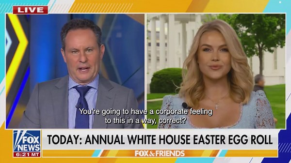 Karoline Leavitt tears into the media for easter egg roll outrage