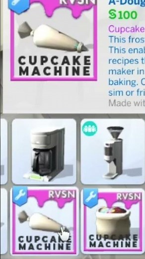 ♡how to make cupcakes without the giant machine♡ The Sims 4 Mod