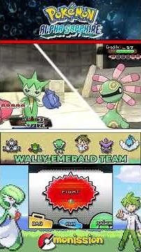 EP13 - Imagine if they are Magnezone and Roserade - POKEMON ALPHASAPPHIRE - WALLY'S EMERALD TEAM