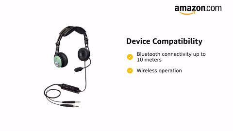 David Clark DC PRO-X2 Hybrid Electronic Noise-Cancelling Aviation Headset