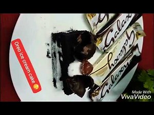 Cake Recipe #easy Oreo ice cream cake without oven (only 4 ingredients )very easy to make