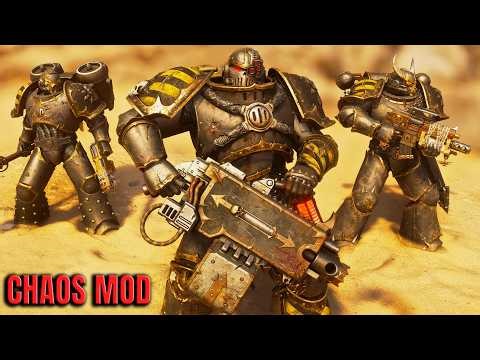 3 IRON WARRIORS vs TYRANID SWARM — Chaos in Operations | Warhammer 40k: Space Marine 2 (4K, Mod)