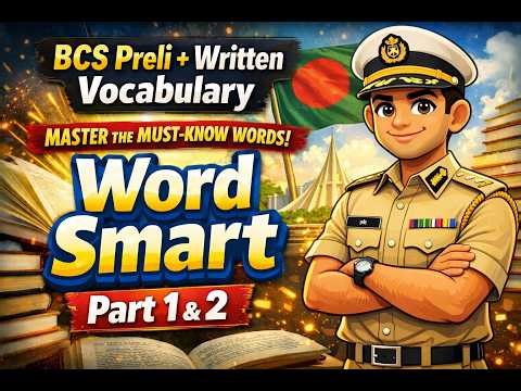 BCS Preli + Written Vocabulary | Word Smart Part 1 & 2 |
