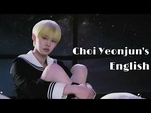 TXT YEONJUN English Compilation (Speaking & Singing)