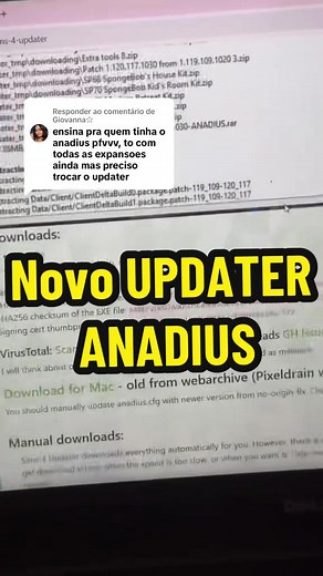 Vocês já viram que o anadius voltou?? #creatorsearchinsight #thesims #anadius #updater #vaiprafycaramba