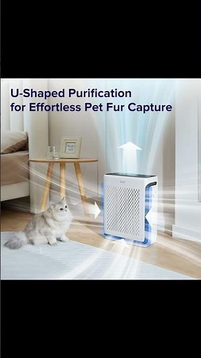 LEVOIT Smart Air Purifier for Large Rooms | WiFi Control, HEPA, Pet-Friendly & Allergy Relief!