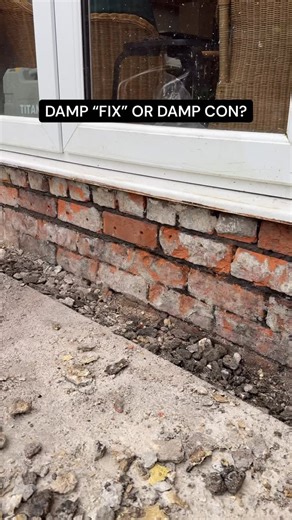 Ollie | DIY Home Reno on Instagram: "Fixing my damp issues step by step. Let me know if you’ve got any advice on what I can do! I think it’s a mix of problems, but the main culprits are cracked render bridging the DPC and concrete poured right up against the walls. Thanks @evolutionpowertools_uk for the gifted disc cutter. I got them to give my followers 10% off everything, just use the code ROOKIE on shop.evolutionpowertools.com You can also get free access to my damp research inside the Reno C