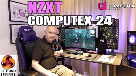 Computex 2024: NZXT - H7 cases, fans, coolers and PSUs