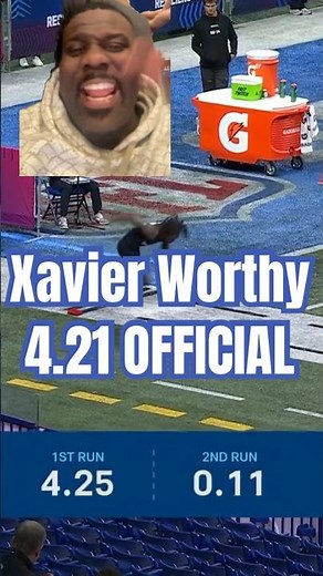 Xavier Worthy Sets Record For Fastest 40yd Dash In Nfl Combine History