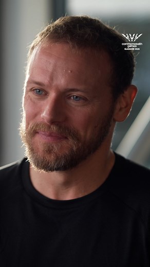 362K views · 13K reactions | Sam Heughan bringing the Scottish pride! gbsct | Glasgow 2026 Commonwealth Games | Facebook