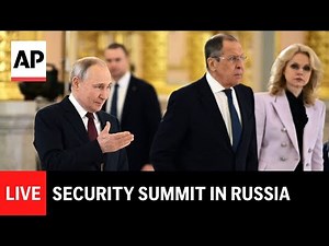 LIVE: Russia hosts security summit in Moscow