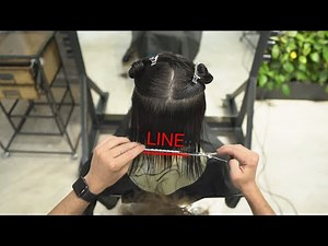 how to cut perfect bob haircut