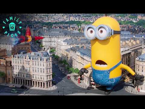 Giant Kevin Battles Scarlet Overkill in this EPIC Minions Scene | Minions