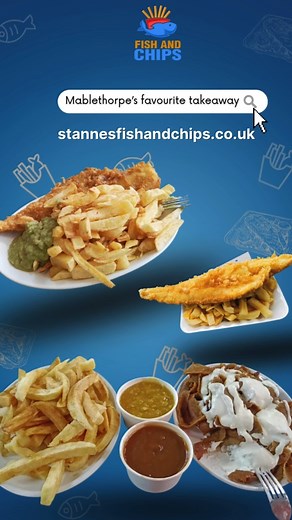 🐟🍟 Mablethorpe’s Favourite Takeaway 😋 Crispy fish, golden chips & all your seaside favourites! 🌊✨ 📲 Order now at 👉 stannesfishandchips.co.uk #StAnnesFishAndChips #MablethorpeEats #SeasideFlavour | St Anne's Fish & Chips