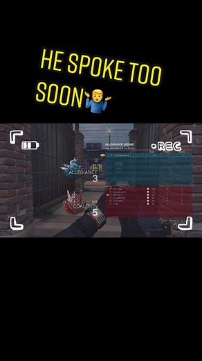 He was so sure I wouldn’t win another round by myself🤣🤷‍♂️ #codmw #fypシ #codclips