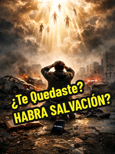🚨 ¿HABRÁ salvación después del ARREBATAMIENTO? 😱 #misterio #jesus #biblia #apocalipsis #profecia