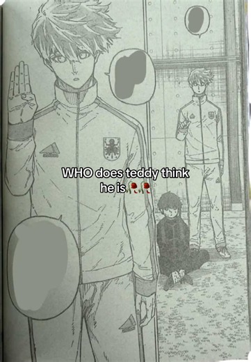 you’re not tuff for beating up bachira💔 #bluelock352 #bluelock #bluelockmanga #bllk #teddyknight
