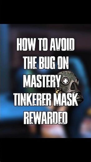 HOW TO AVOID THE BUG ON MASTERY DURING FINAL BOSS + TINKERER MASK REWARDED | The Division 2 #shorts