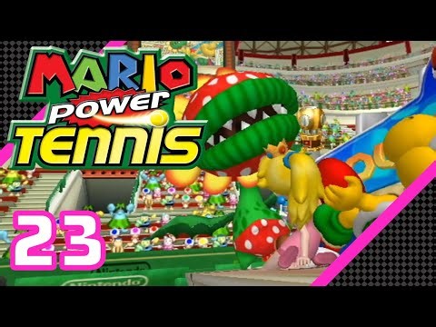 Mario Power Tennis - Tournament with Petey Piranha - Full Playthrough (23)