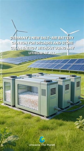 unveiled a new battery technology