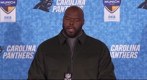 A’Shawn Robinson takes us through his game-sealing forced fumble in overtime of the Panthers’ 20-17 win over the Giants in Munich. | Carolina Blitz