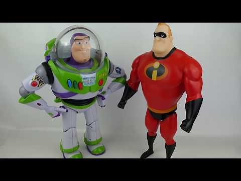 Disney Pixar Jakks Pacific Mr Incredible 12 inch The Incredibles 2 action figure Toy Review