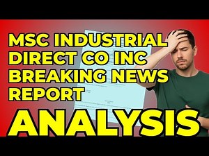 My Take on MSC Industrial Direct's Cash Flow Strategy